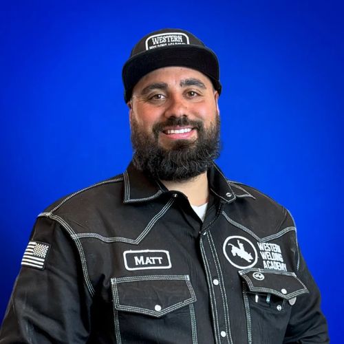 Matt Hahn, Western Welding Academy instructor